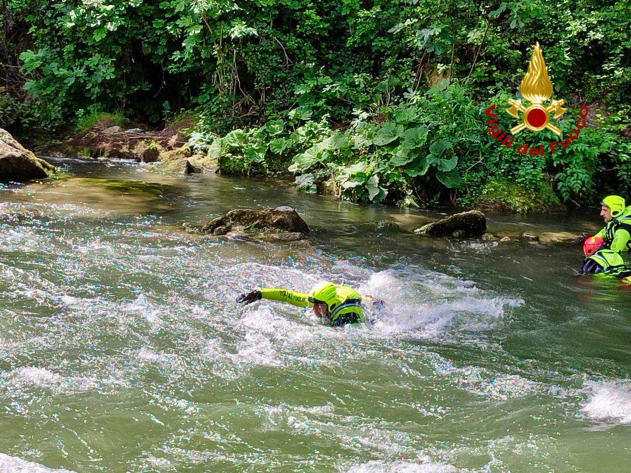 CORSO FLUVIALE ALLUVIONALE DEI VIGILI DEL FUOCO DELLA SICILIA