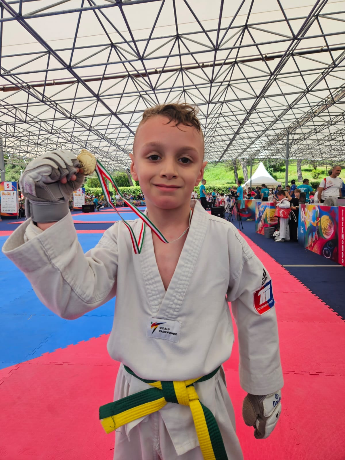 IL TAEKWONDO DEL TEAM DI TONY MARLETTA 5 ORO NAZIONALI VINTI A ROMA