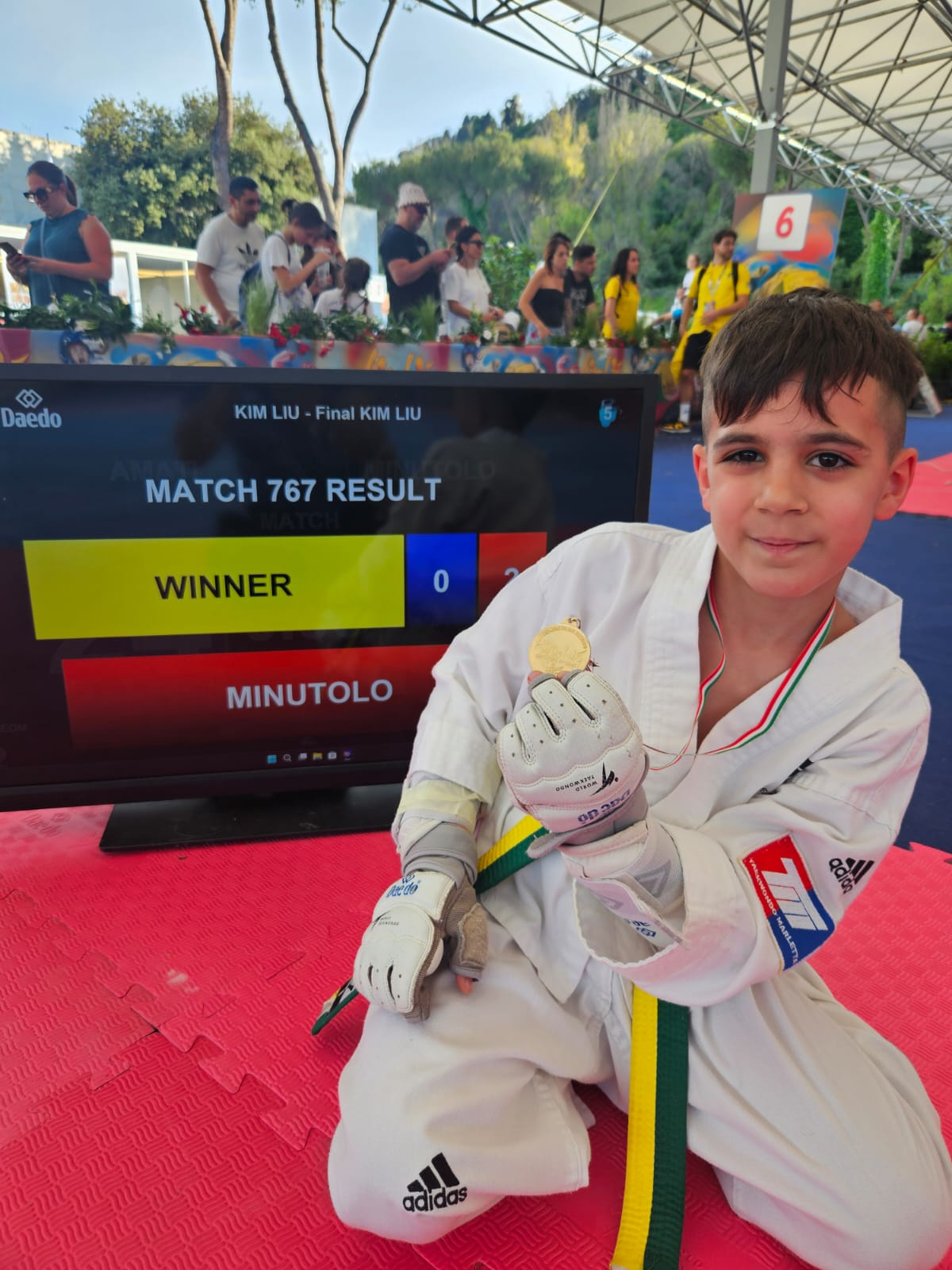 IL TAEKWONDO DEL TEAM DI TONY MARLETTA 5 ORO NAZIONALI VINTI A ROMA