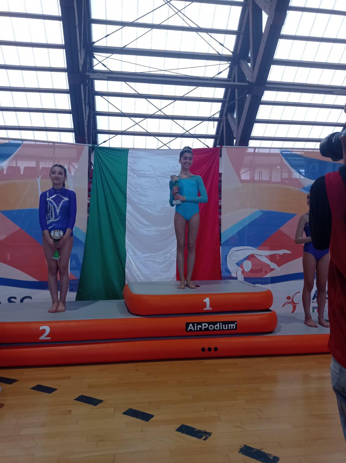 OTTIMI RISULTATI DELL'ASD LIBELLULE DI BELPASSO ALLE NAZIONALI ASC DI GINNASTICA ARTISTICA 2024 AL PALAVOLCAN DI ACIREALE