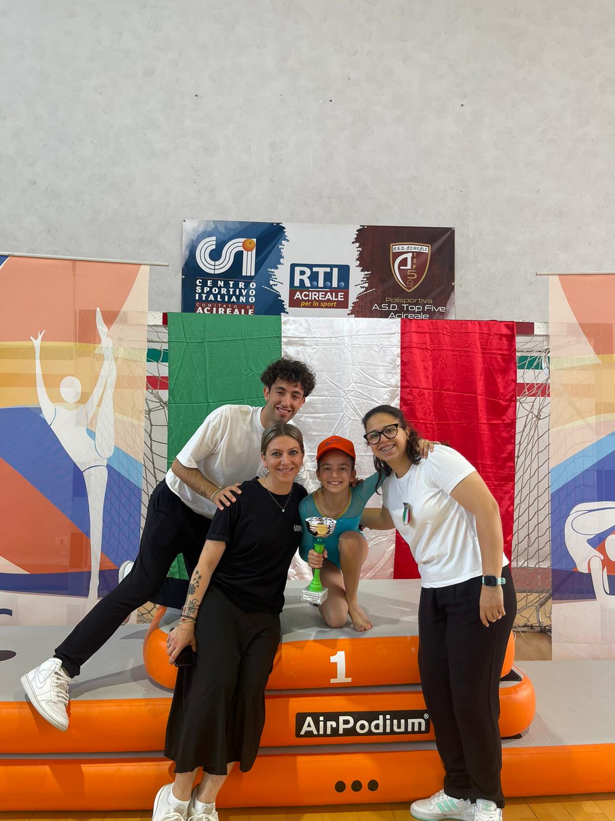 OTTIMI RISULTATI DELL'ASD LIBELLULE DI BELPASSO ALLE NAZIONALI ASC DI GINNASTICA ARTISTICA 2024 AL PALAVOLCAN DI ACIREALE