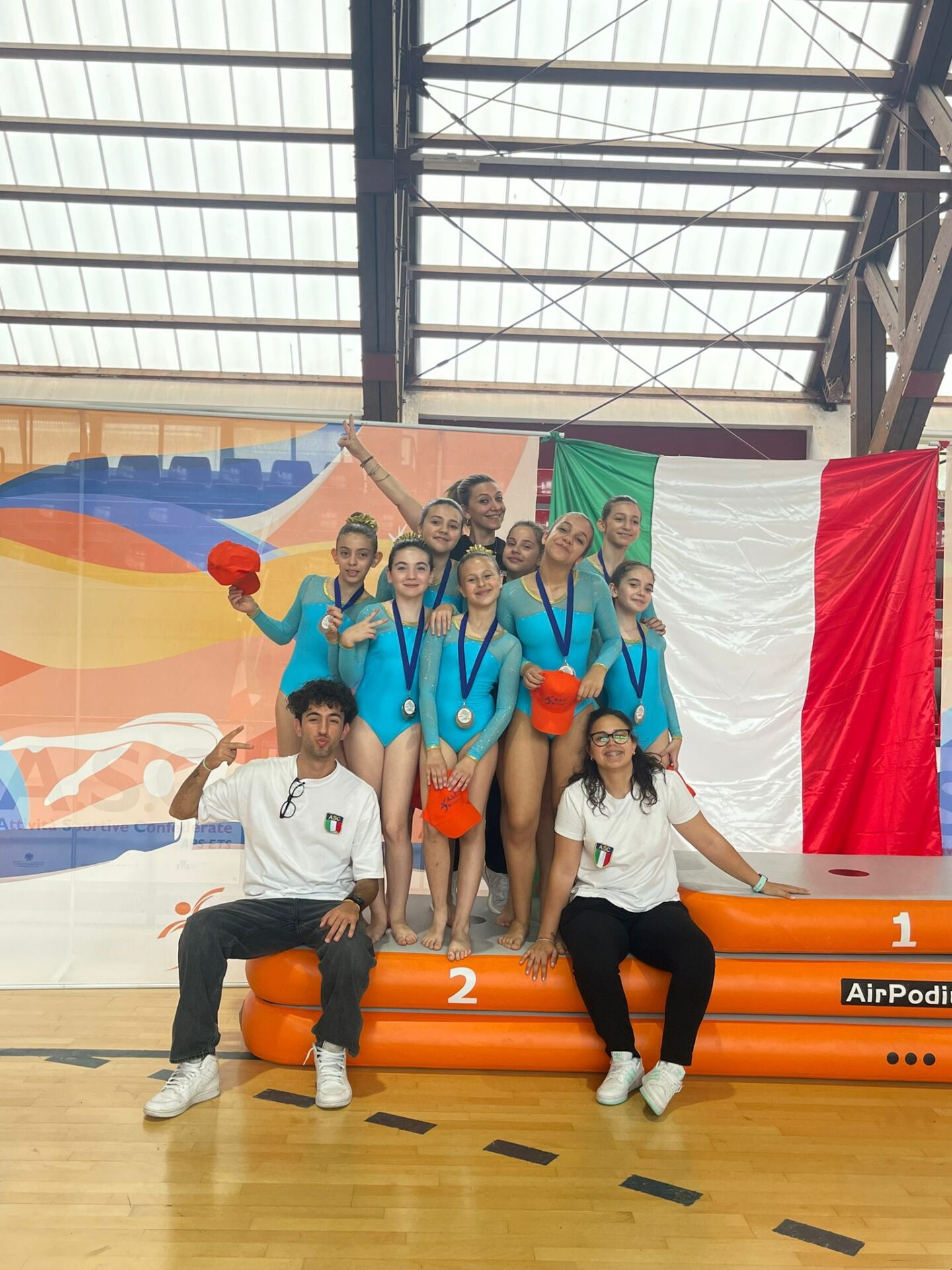 OTTIMI RISULTATI DELL'ASD LIBELLULE DI BELPASSO ALLE NAZIONALI ASC DI GINNASTICA ARTISTICA 2024 AL PALAVOLCAN DI ACIREALE
