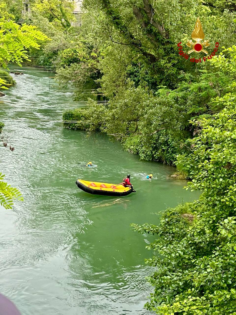 CORSO FLUVIALE ALLUVIONALE DEI VIGILI DEL FUOCO DELLA SICILIA
