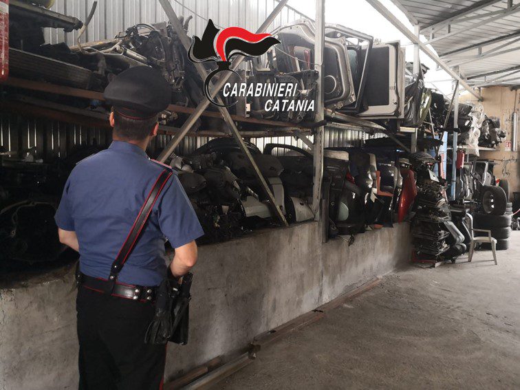 GELSO BIANCO. GESTIVA UN’OFFICINA DI AUTORICAMBI ABUSIVA: DENUNCIATO