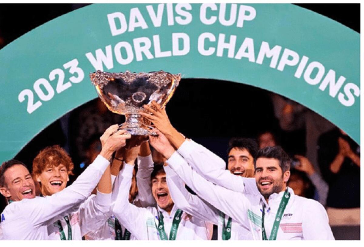 LUNEDÌ 22 E MARTEDÌ 23 LUGLIO: LA COPPA DAVIS IN ESPOSIZIONE A CATANIA PRESSO IL PALAZZO COMUNALE - 