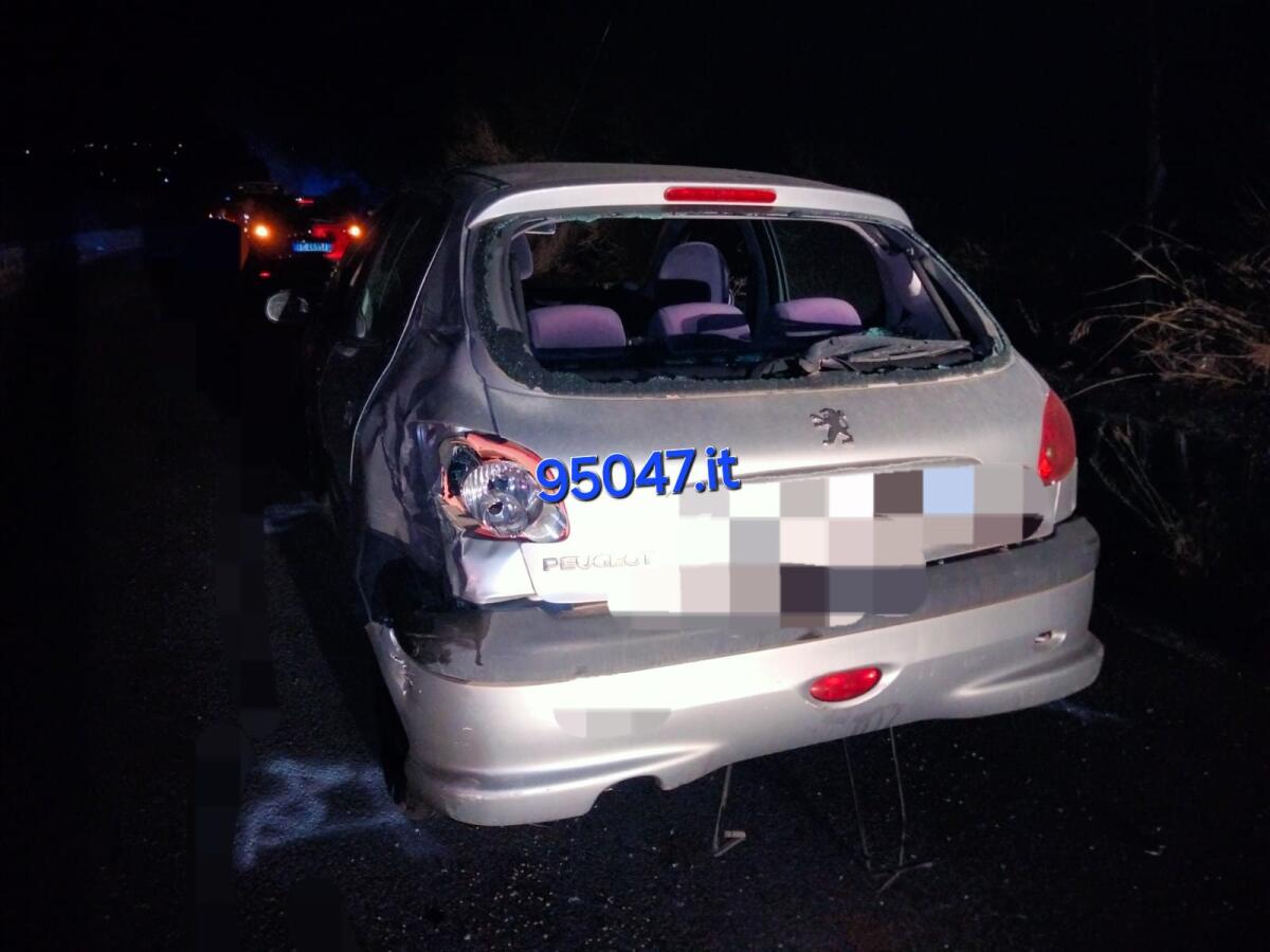 BELPASSO. INCIDENTE SULLA SP 57: SCONTRO TRA MOTO E AUTO, CENTAURO FERITO - 