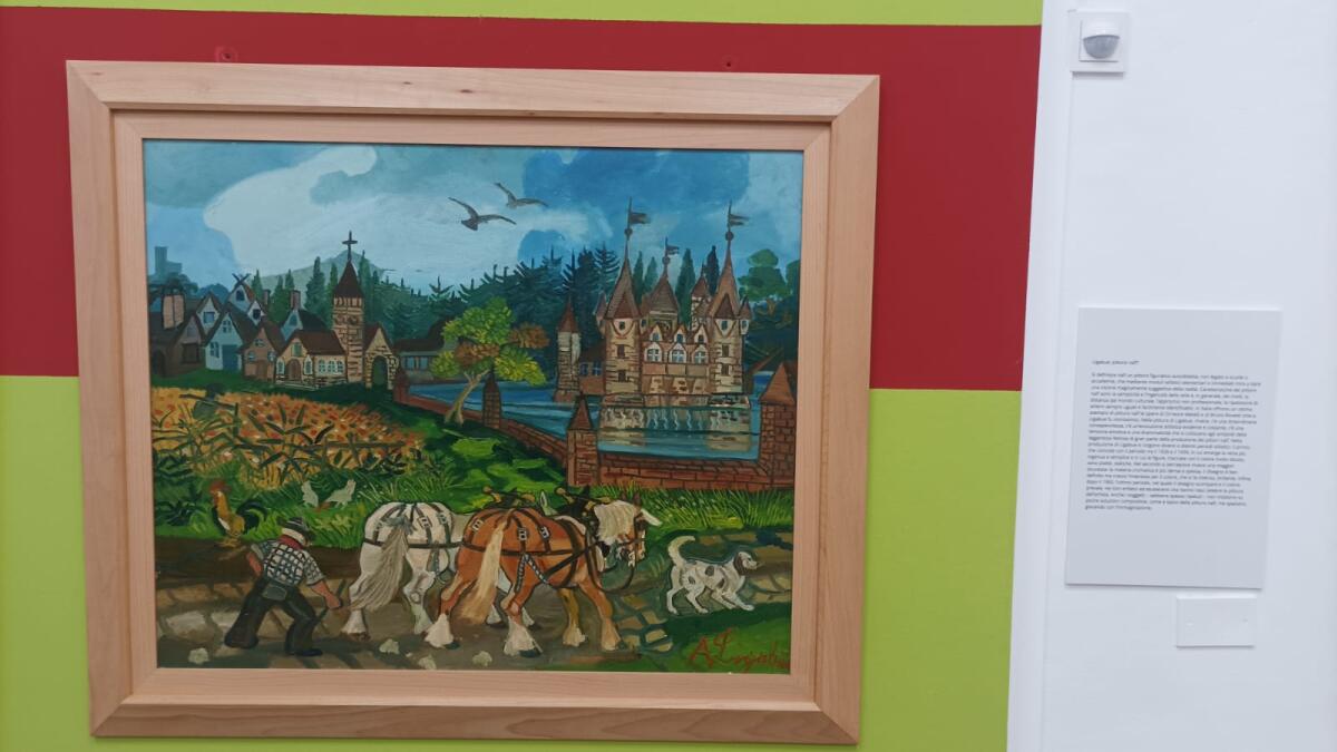 Inaugurazione della Mostra "Antonio Ligabue" a Centuripe - 