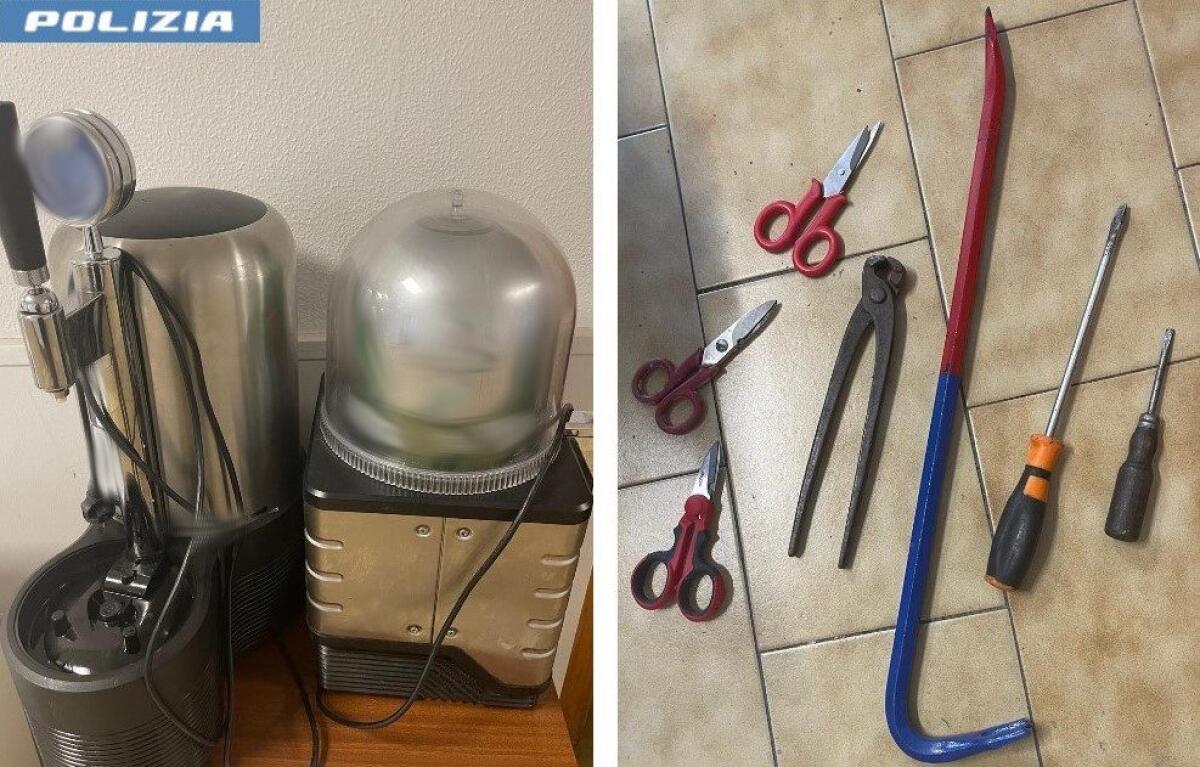 CATANIA. BECCATI IN AUTO CON ARNESI UTILIZZATI PER SCASSINARE, DENUNCIATI DUE PLURIPREGIUDICATI: UNO ERA EVASO DAGLI ARRESTI DOMICILIARI - 