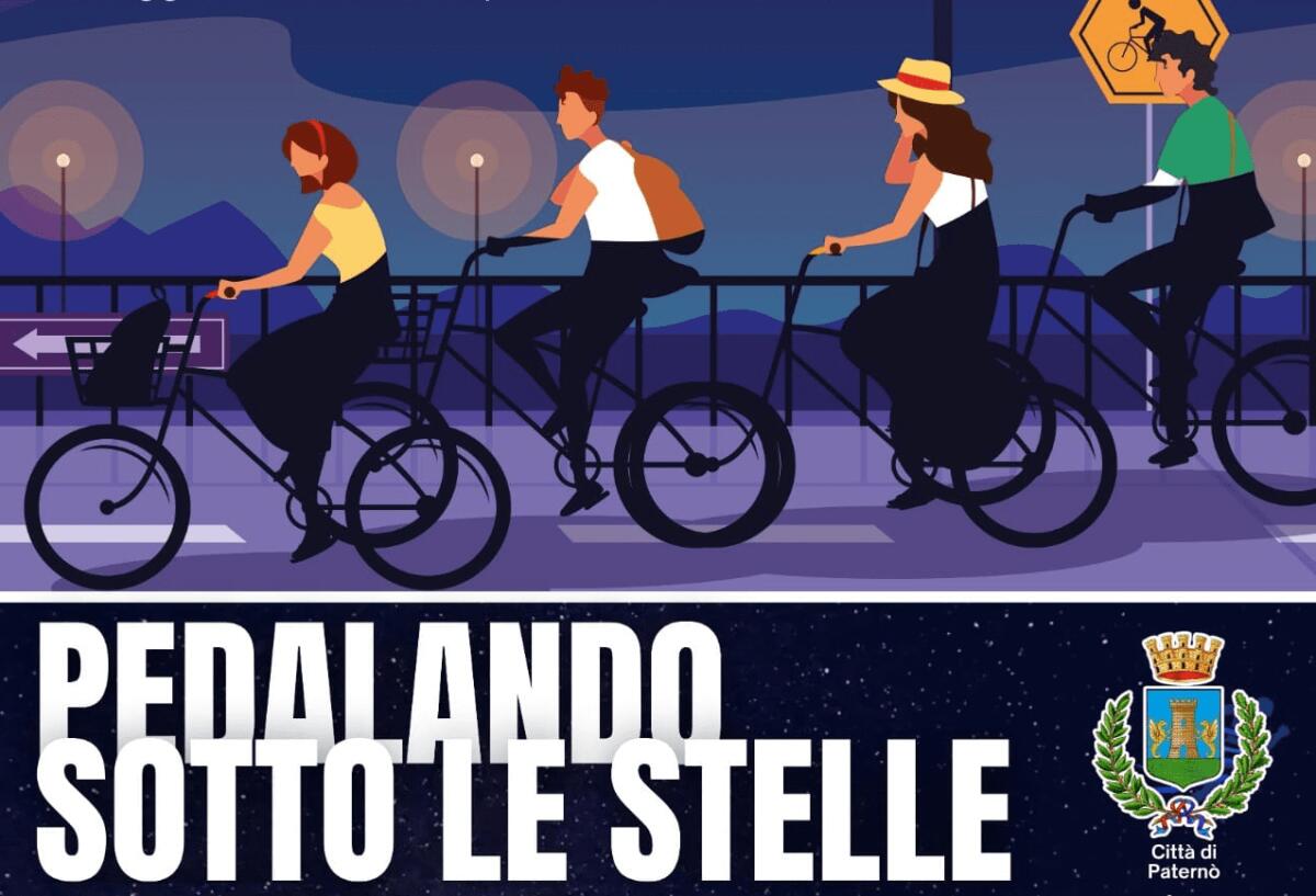 "PEDALANDO SOTTO LE STELLE" A PATERNÒ - 