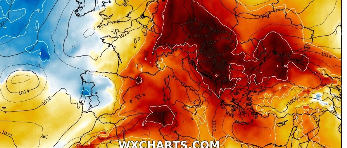 INIZIO SETTIMANA IN COMPAGNIA DELL'ANTICICLONE AFRICANO E DEL PULVISCOLO SAHARIANO - 
