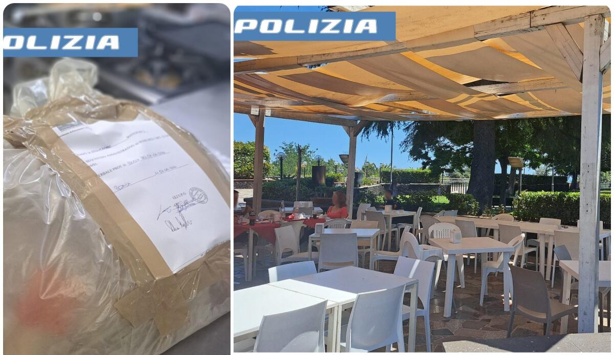 PRODOTTI SCADUTI CONSERVATI SOTTOVUOTO E CONGELATI IN UN BAR DEL CENTRO DI PEDARA - 