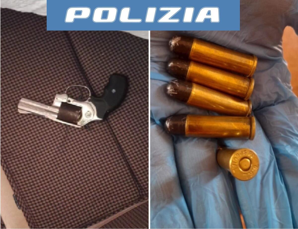 CATANIA. NASCONDE UNA PISTOLA NELLA CULLA, 24ENNE ARRESTATO - 