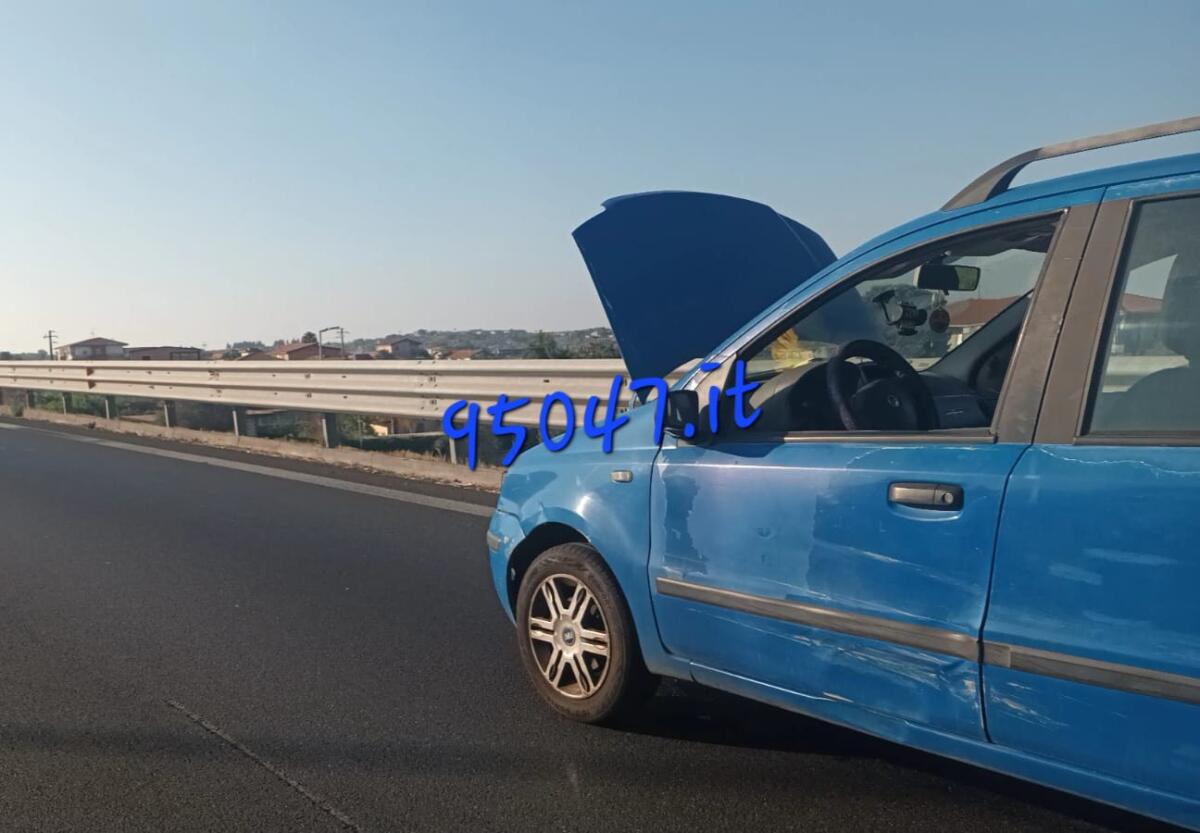 INCIDENTE SULLA SUPERSTRADA 121: NESSUN FERITO,  MA CODE IN DIREZIONE CATANIA - 