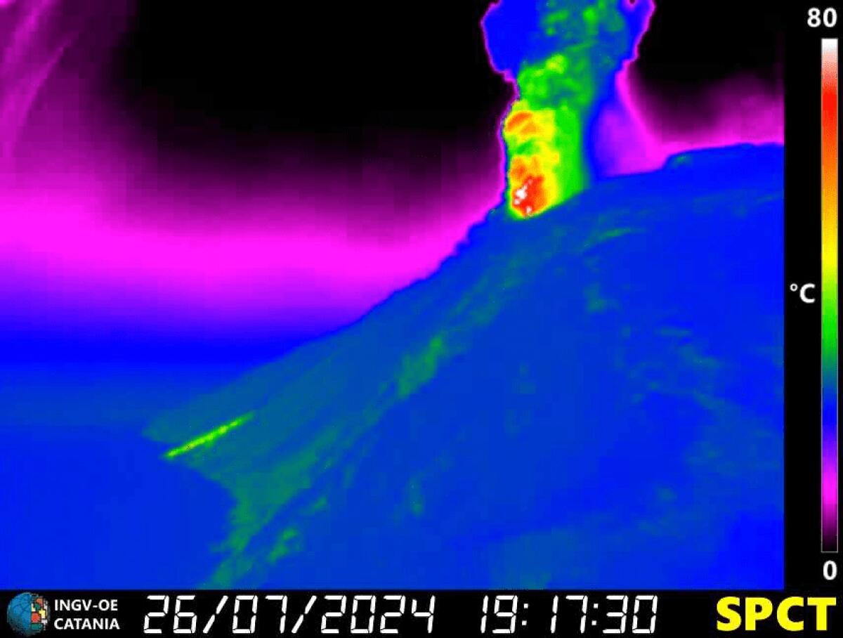 STROMBOLI, NUOVA ESPLOSIONE “MAGGIORE” - 