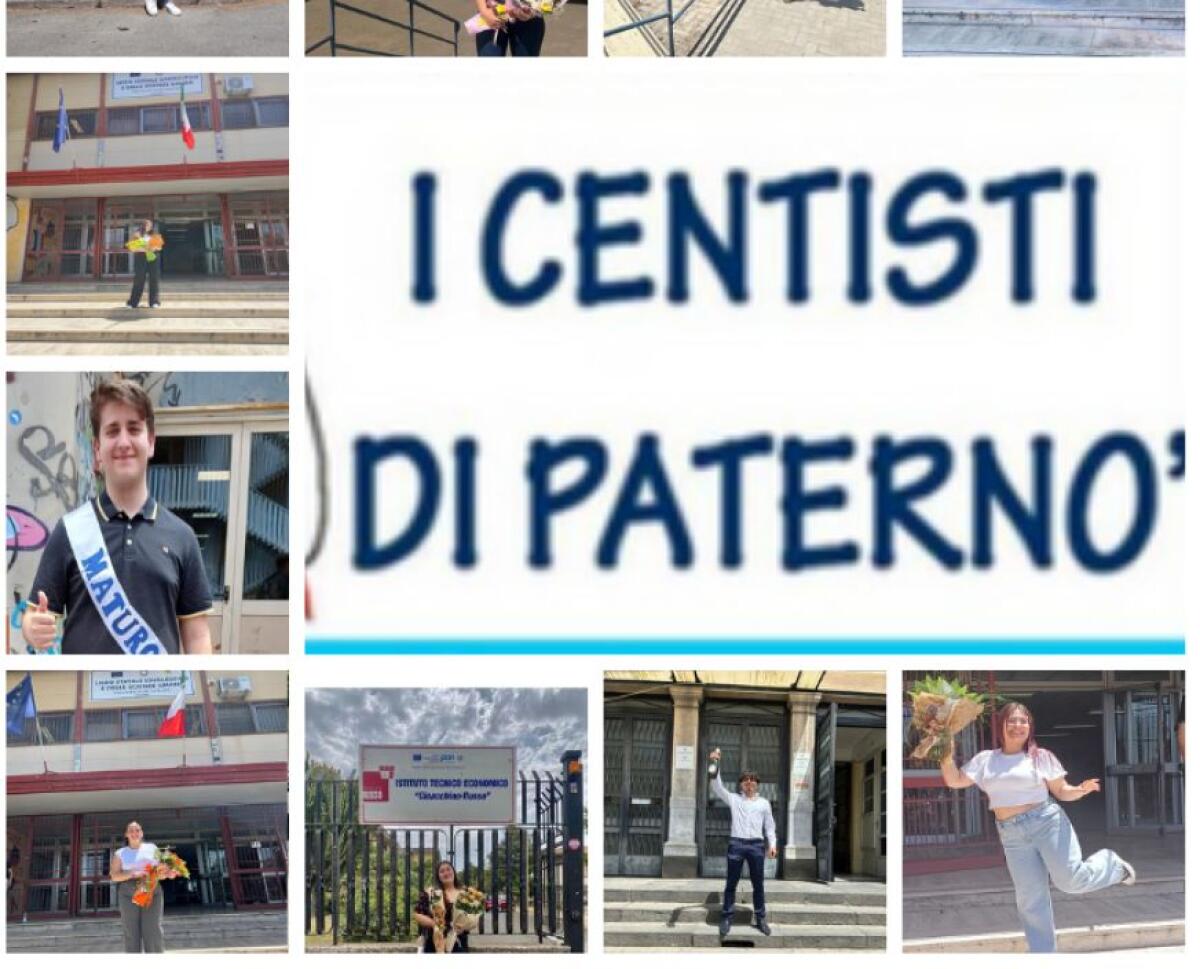 I CENTISTI PATERNESI 2024 - 