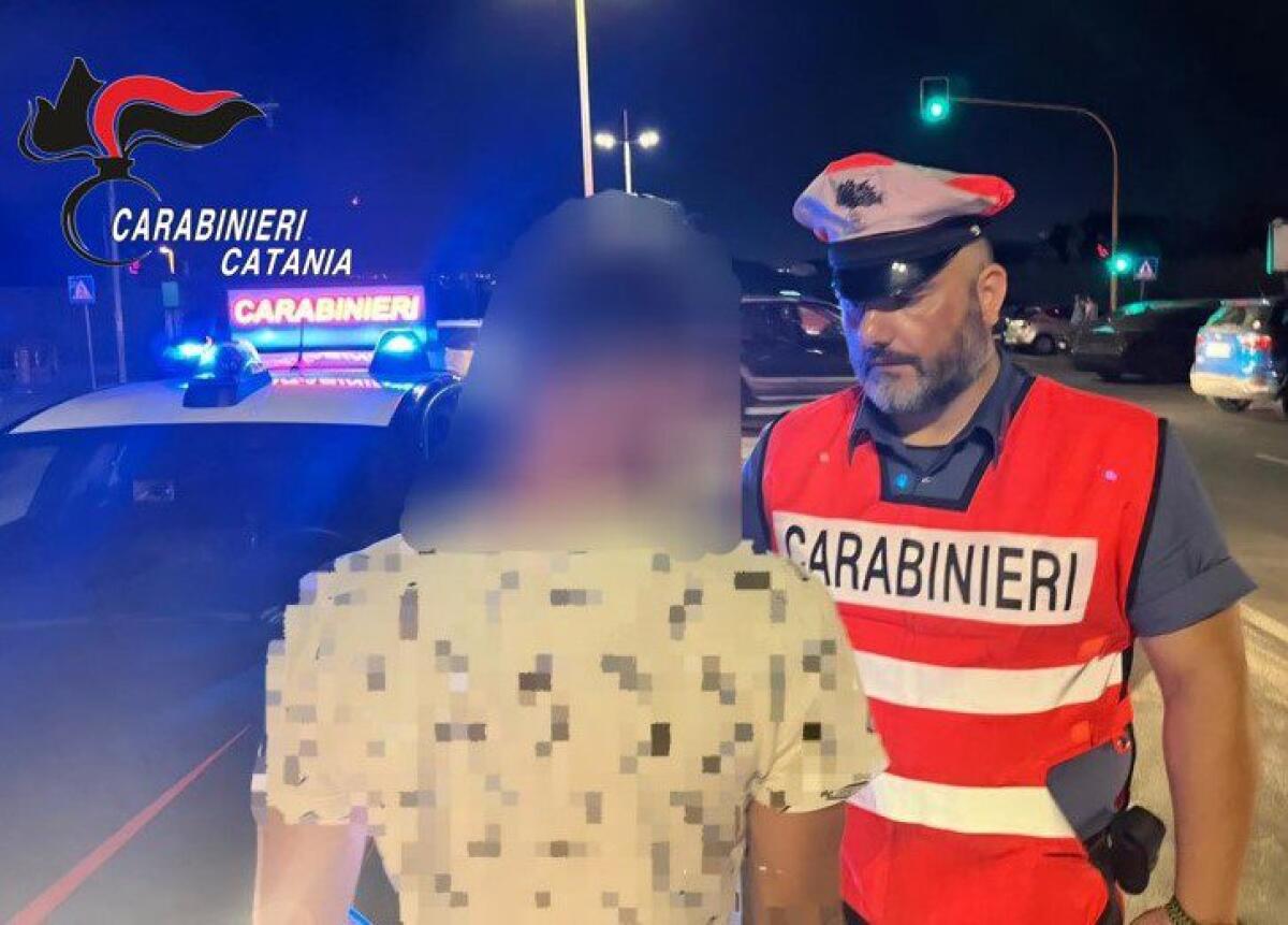 CATANIA, BECCATO ALLA GUIDA UBRIACO: DENUNCIATO 20ENNE E AUTO SEQUESTRATA - 