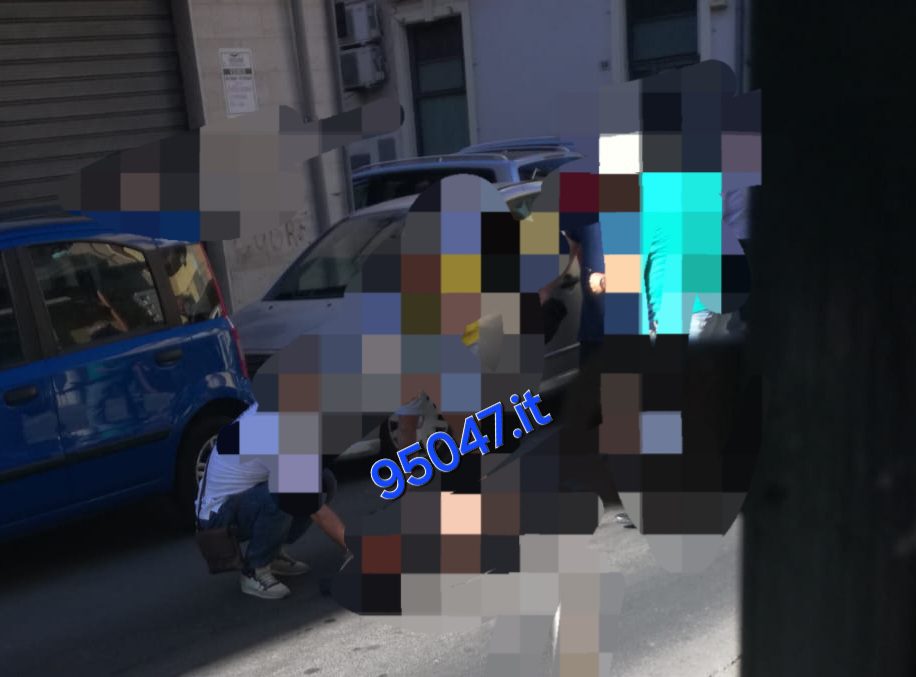 PATERNÒ: DONNA INVESTITA QUESTA MATTINA IN VIA BELLINI