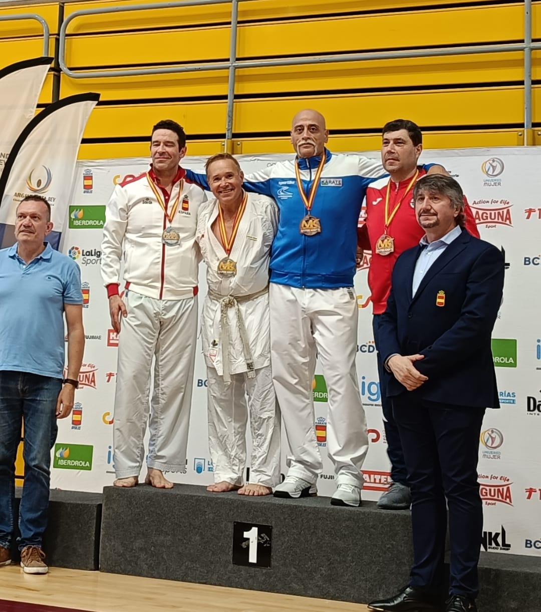 GIUSEPPE SCHILLACI CONQUISTA IL BRONZO A MADRID SOTTO LA GUIDA DEL MAESTRO NANDO OLIVELLI