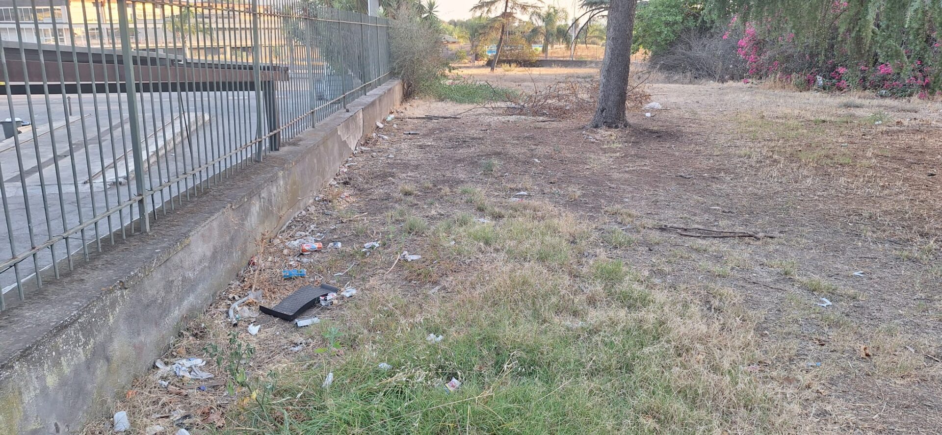 PARCO DEL SOLE IN DEGRADO: PUBBLICHIAMO LA SEGNALAZIONE DI UN GENITORE