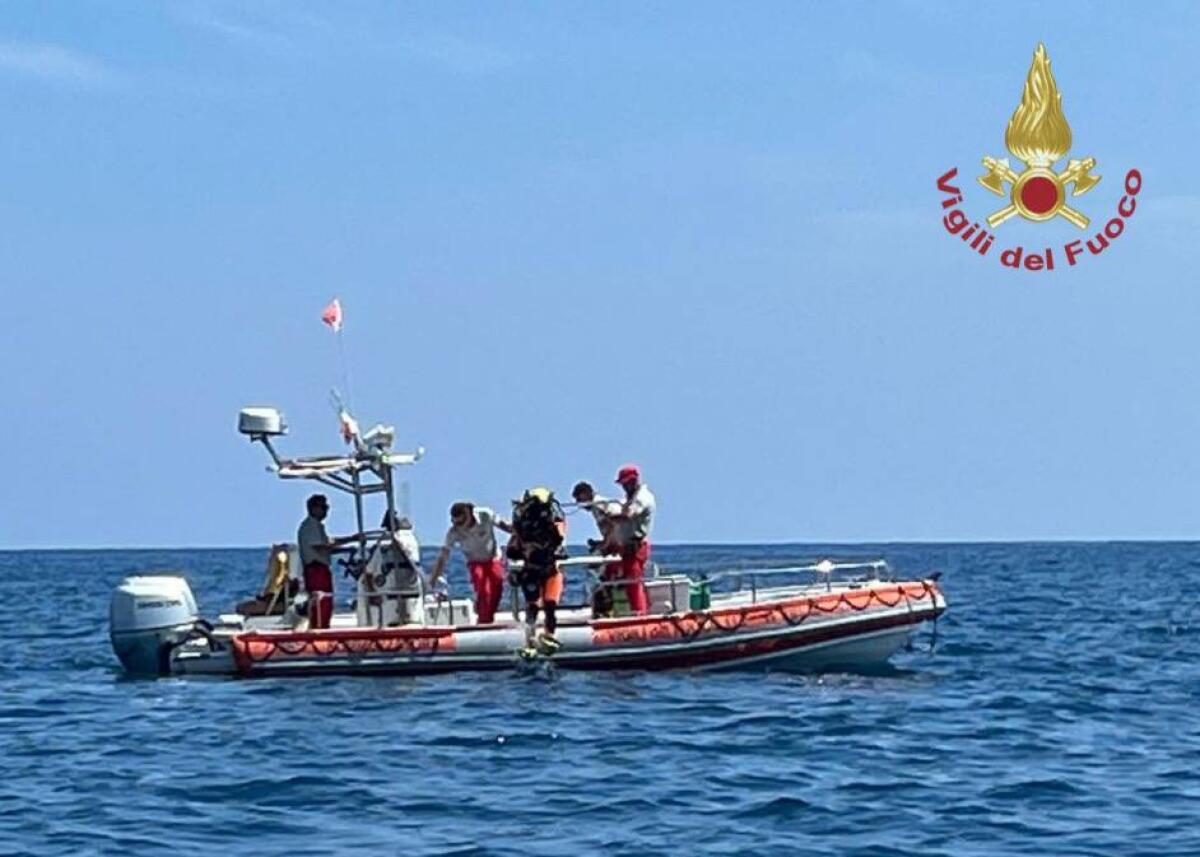 RECUPERATA L'ULTIMA VITTIMA DEL BAYESIAN, ORA L'INCHIESTA - 