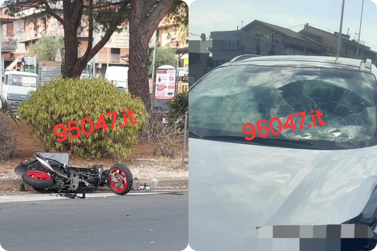 SANTA MARIA DI LICODIA: GIOVANE FERITO GRAVEMENTE IN INCIDENTE STRADALE, TRASFERITO A CATANIA CON L'ELISOCCORSO - 