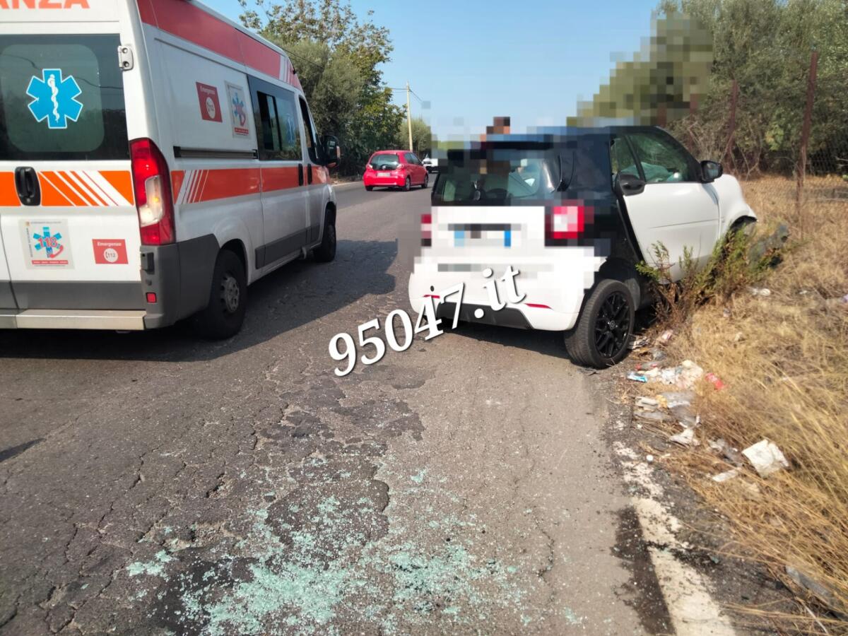 INCIDENTE SULLA SP135 TRA BELPASSO E PATERNÒ: FERITI - 