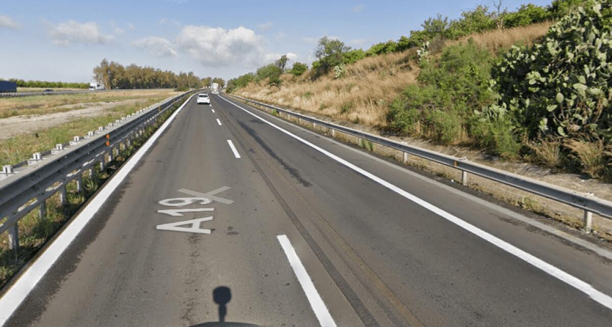 INCIDENTE NEI PRESSI DI GERBINI SULLA CATANIA PALERMO - 