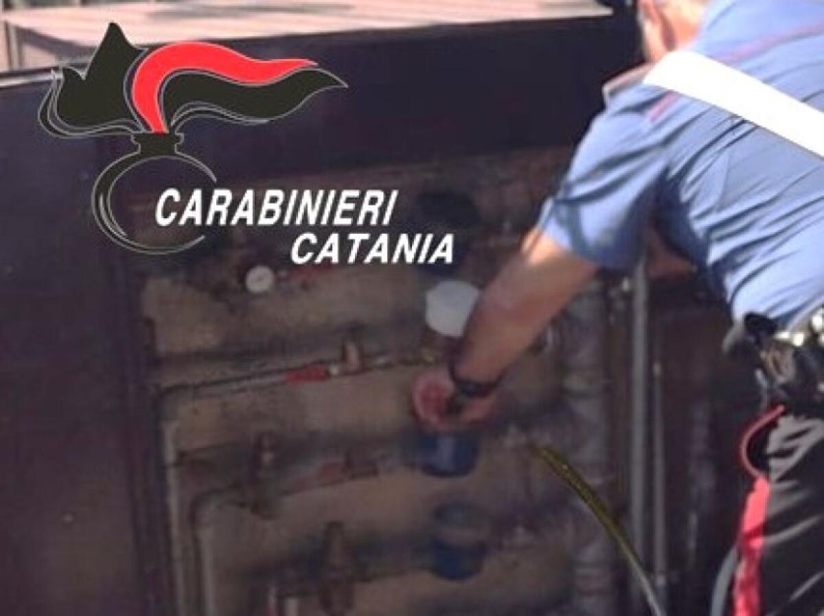 PEDARA. RUBAVA DA DUE ANNI L’ACQUA DALLA RETE PUBBLICA: ARRESTATO UN IMPIEGATO 47ENNE - 