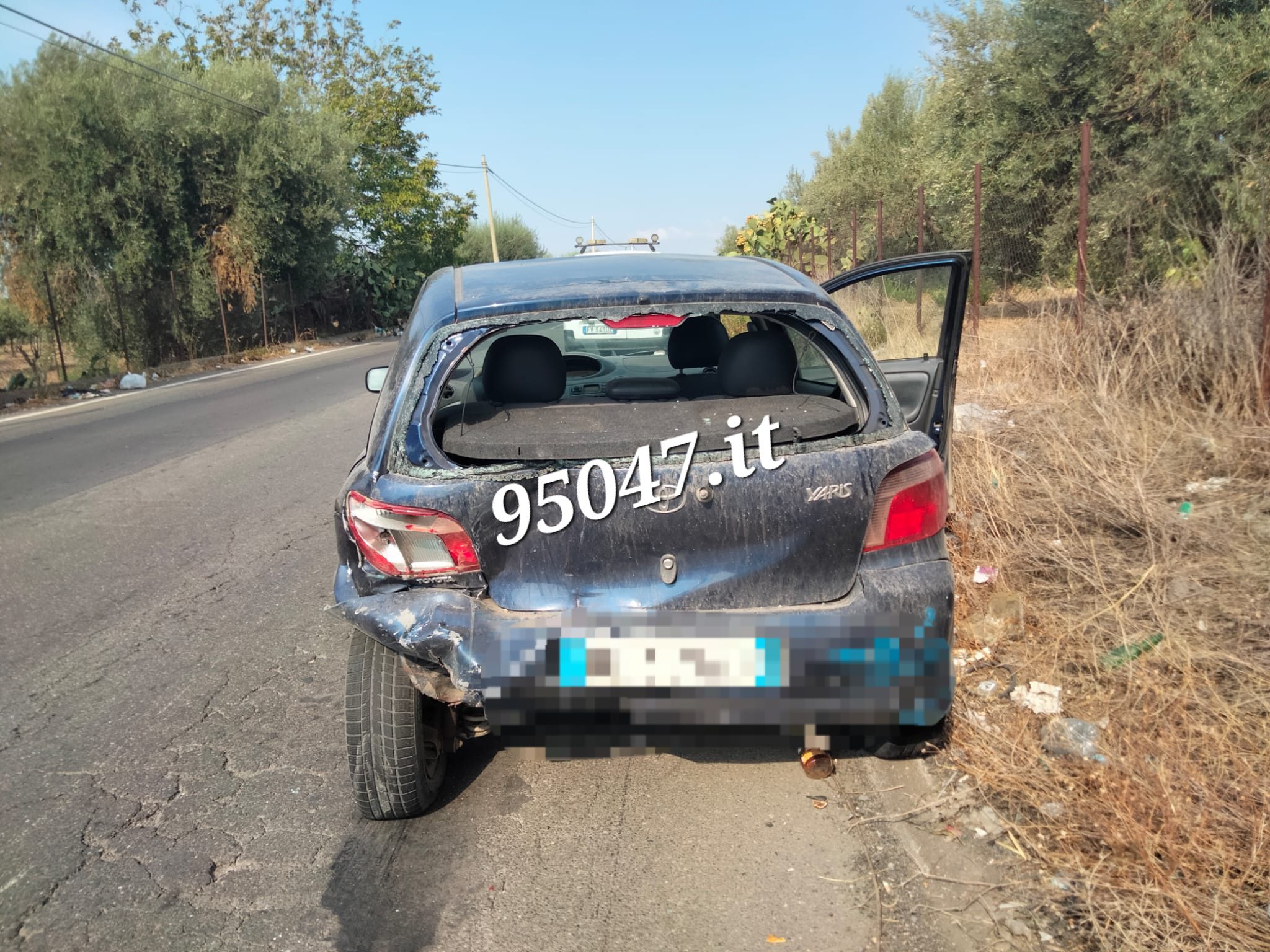 INCIDENTE SULLA SP135 TRA BELPASSO E PATERNÒ: FERITI