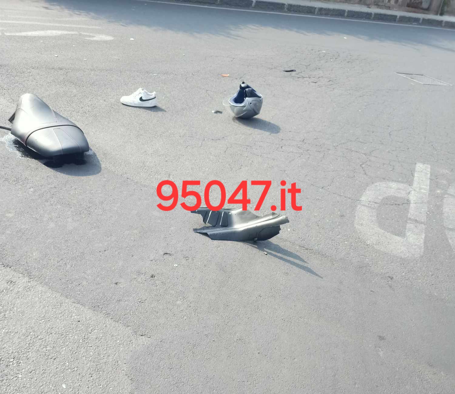 GRAVE INCIDENTE A SANTA MARIA DI LICODIA,  ELISOCCORSO SUL POSTO