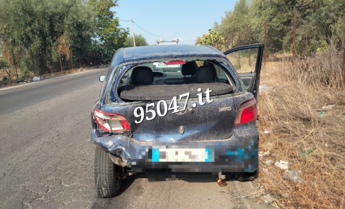 INCIDENTE SULLA SP15 TRA BELPASSO E PATERNO': DUE FERITI IN UNO SCONTRO TRA AUTO