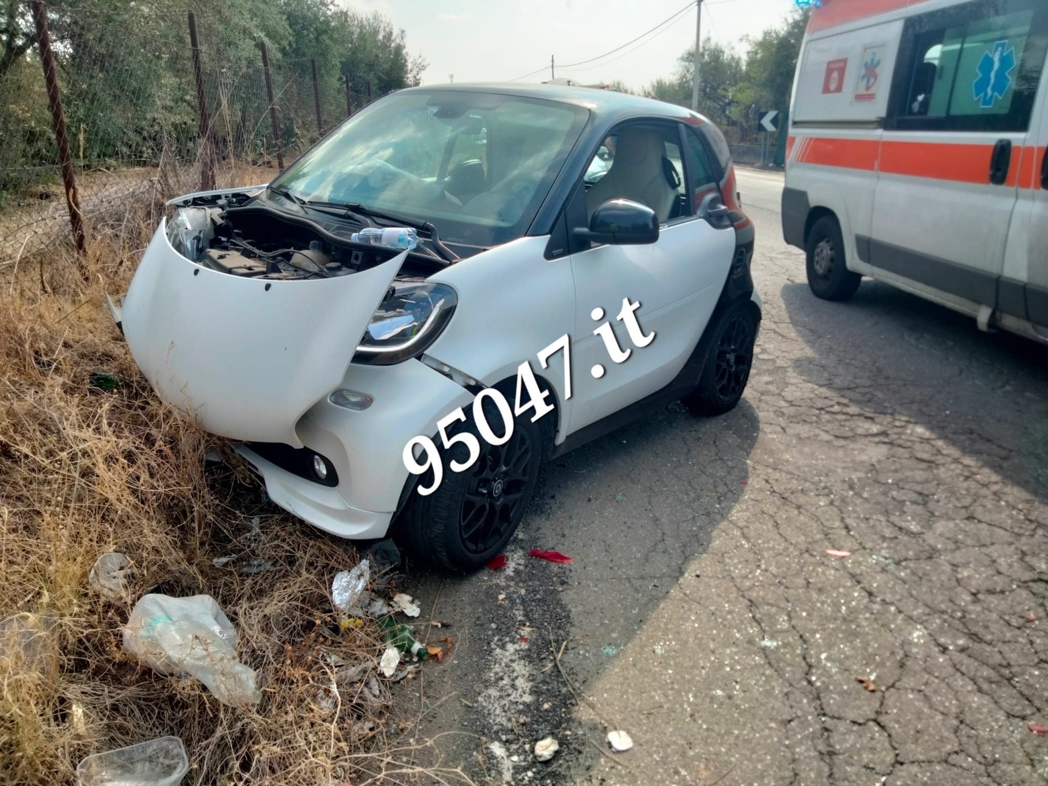 INCIDENTE SULLA SP135 TRA BELPASSO E PATERNÒ: FERITI