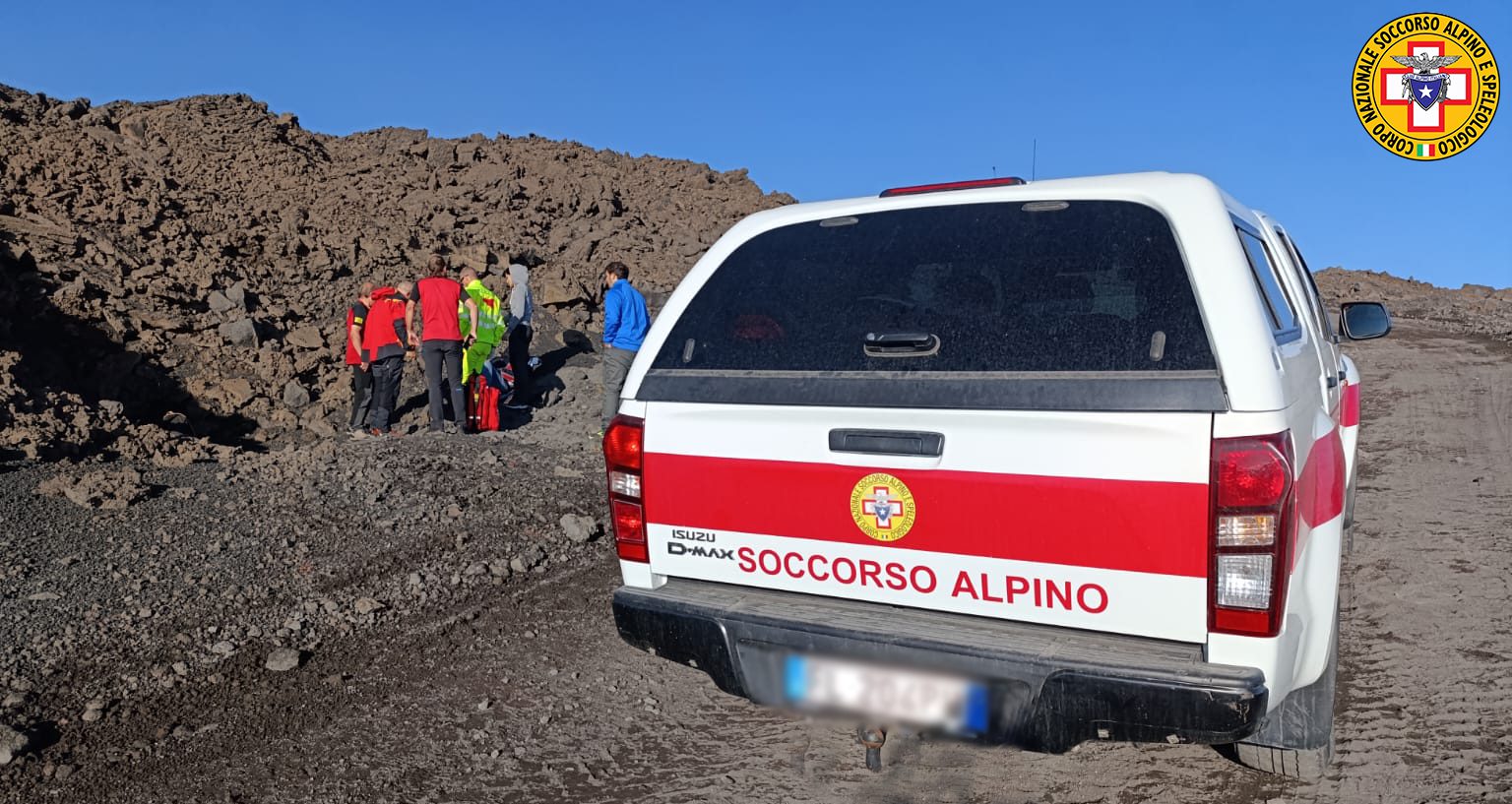 ETNA: GRUPPO DI PATERNÒ SALVATO DAL SOCCORSO ALPINO