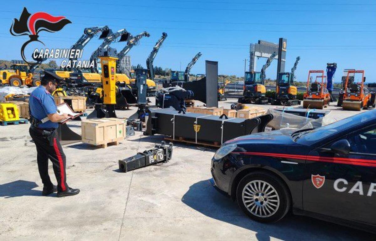 MISTERBIANCO. SVENTATO IL FURTO DI MACCHINARI INDUSTRIALI: LADRI FUGGONO, MA LA REFURTIVA DI OLTRE 200MILA EURO VIENE RECUPERATA - 