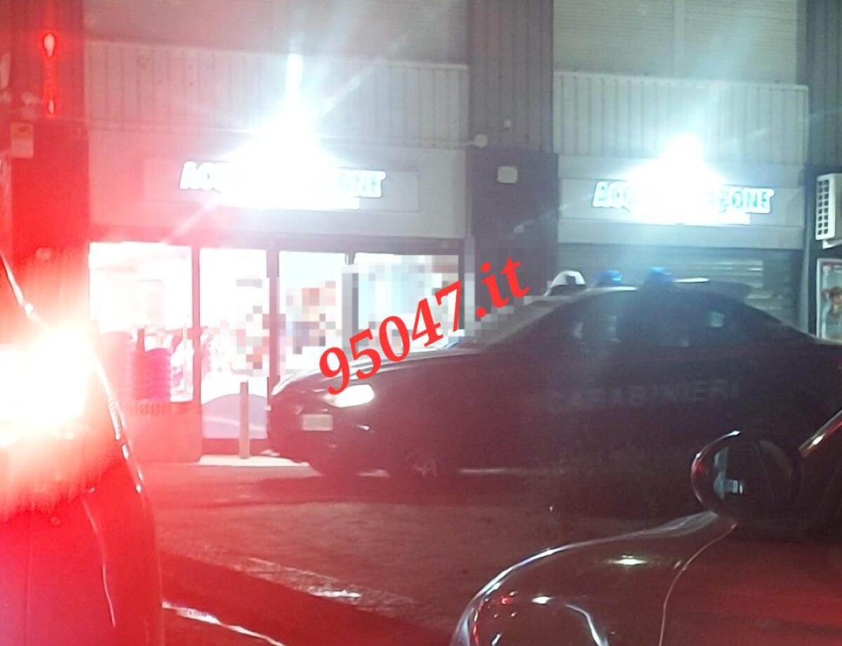PATERNÒ. ENNESIMA RAPINA IN UN NEGOZIO DEL CENTRO - 