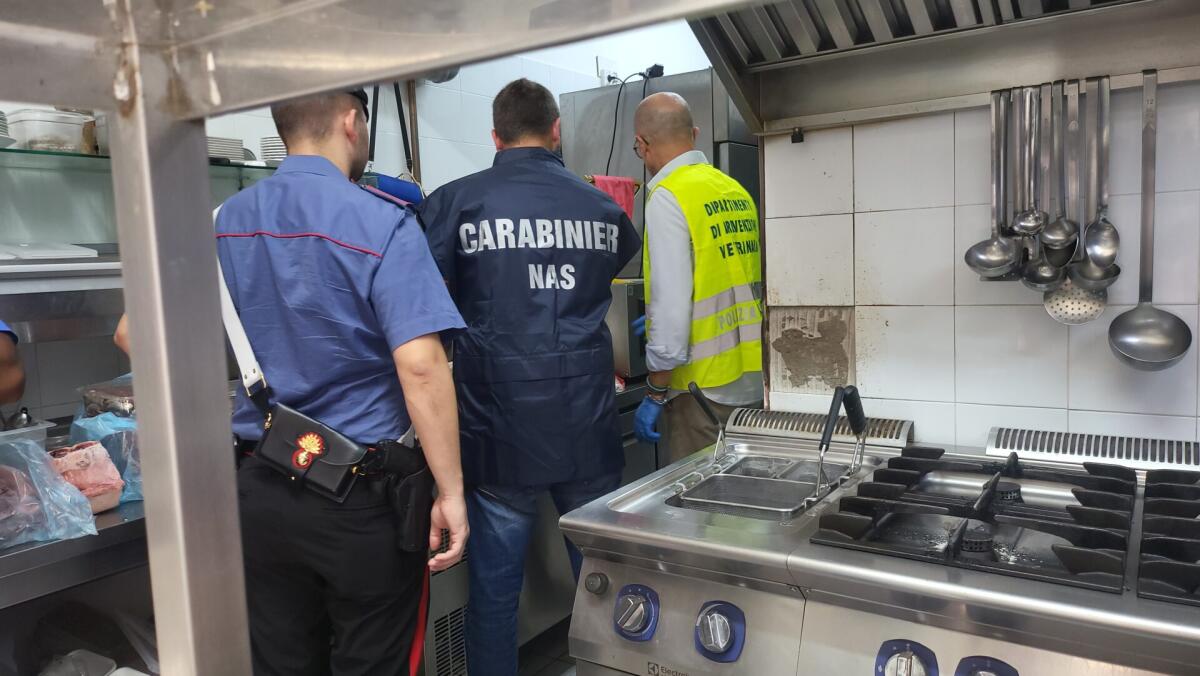 CATANIA, RISTORANTE NEL CENTRO STORICO CHIUSO DAI NAS: TROVATE BLATTE E CIBI MAL CONSERVATI - 