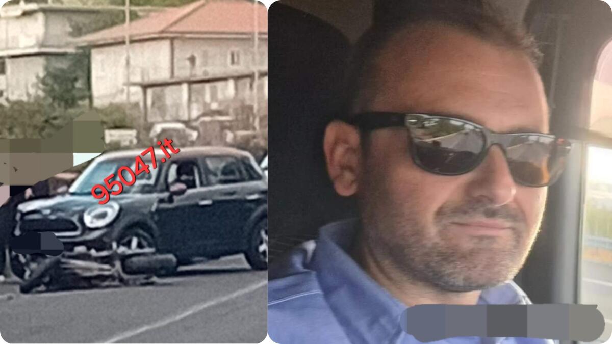 BELPASSO. PERDE IL CONTROLLO DELLA MOTO E VA A SBATTERE CONTRO UN PALO: MORTO 40ENNE - 