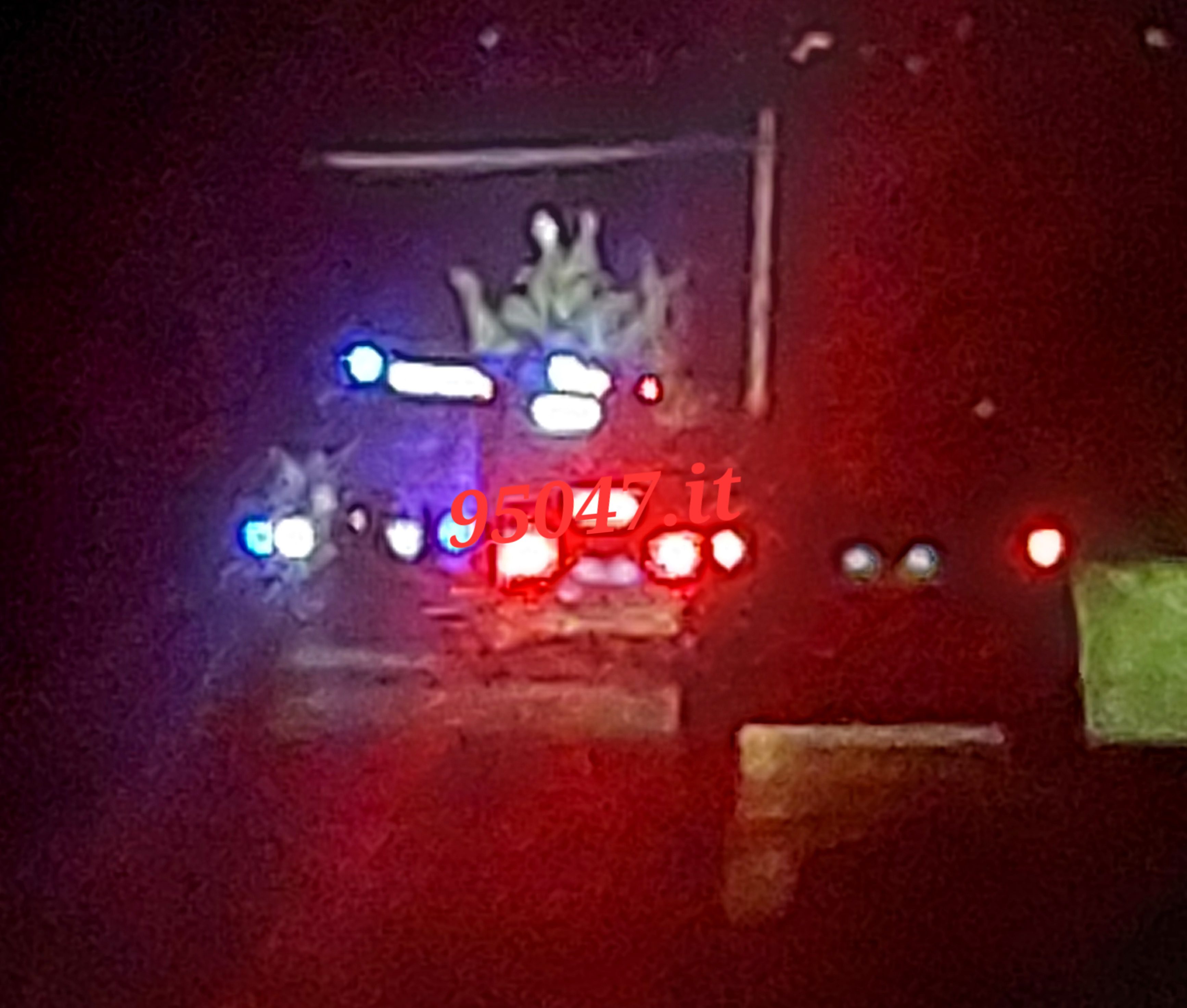 GRAVE INCIDENTE IERI SERA SULLA PROVINCIALE PATERNÒ-RAGALNA: GRAVE UN 46ENNE