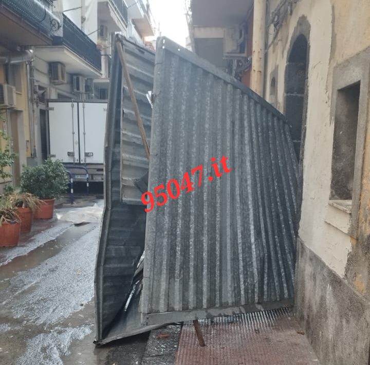 NUBIFRAGIO A GIARDINI NAXOS: DANNI E DISAGI