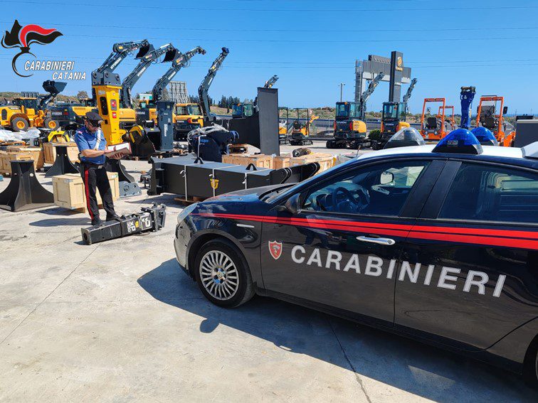 MISTERBIANCO. SVENTATO IL FURTO DI MACCHINARI INDUSTRIALI: LADRI FUGGONO, MA LA REFURTIVA DI OLTRE 200MILA EURO VIENE RECUPERATA