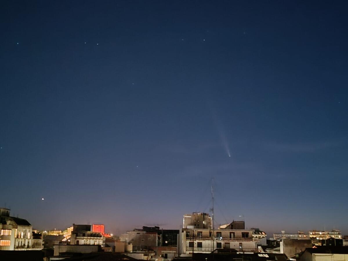 LA COMETA TSUCHINSHAN-ATLAS SOLCA I CIELI DI PATERNÒ - 