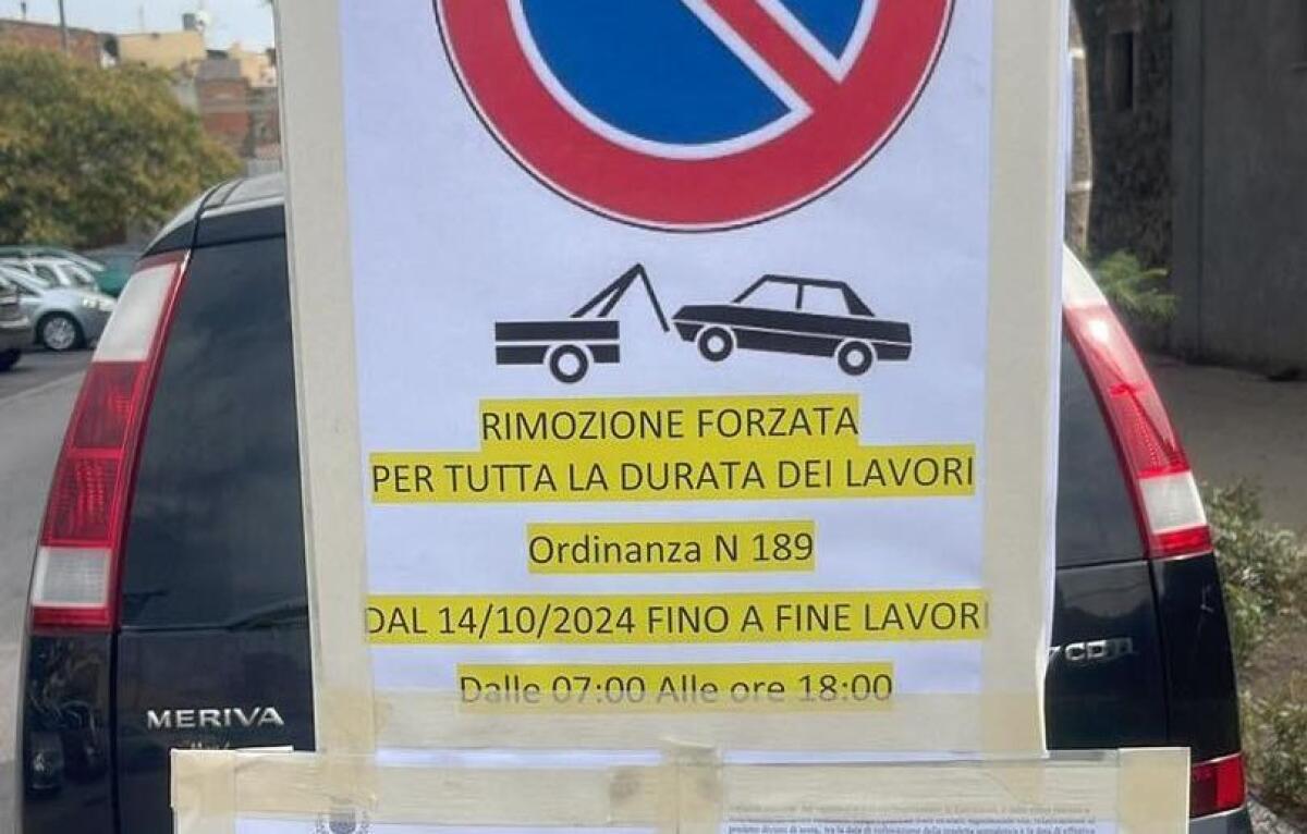 PATERNÒ . DA OGGI DIVIETO DI TRANSITO E SOSTA IN PIAZZA CADUTI DI NASSIRIYA PER LAVORI - 