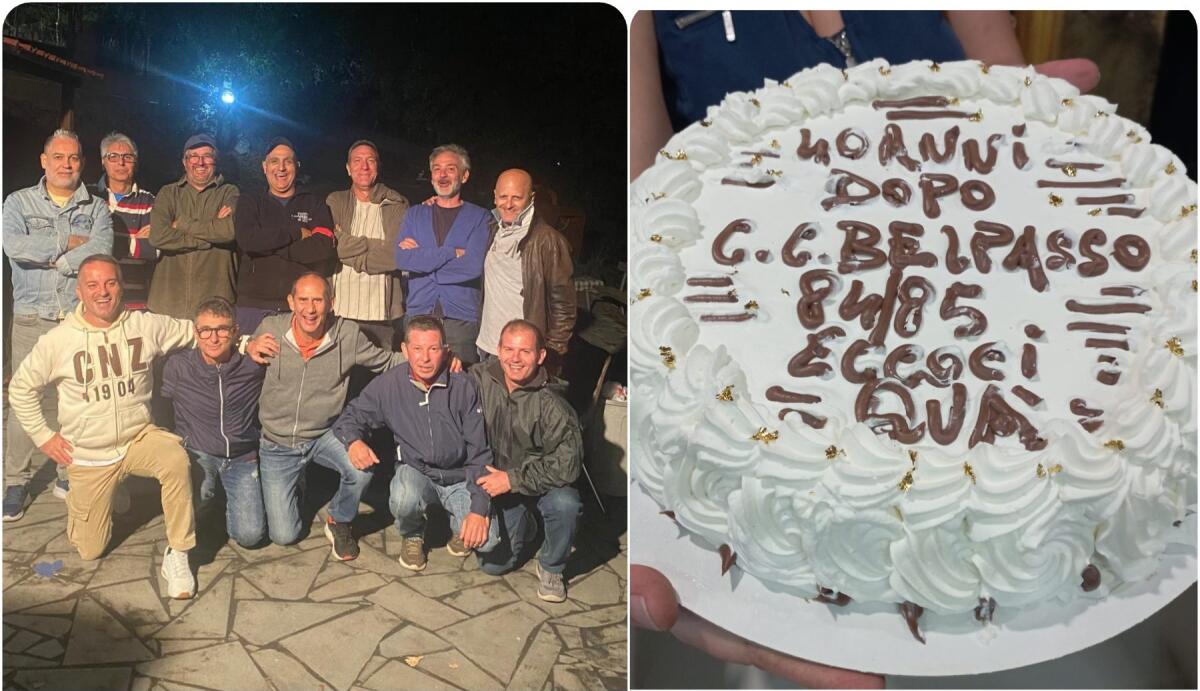 RIMPATRIATA STORICA: LA SQUADRA ALLIEVI ECCELLENZA 1984 DEL BELPASSO SI RIUNISCE DOPO 40 ANNI - 