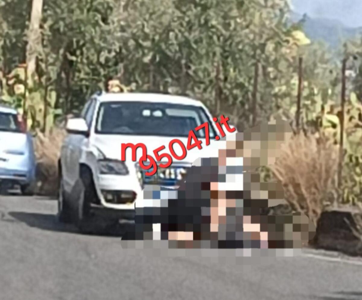 GRAVE INCIDENTE SULLA SP57 PATERNÒ-RAGALNA : 44ENNE TRASPORTATO IN ELISOCCORSO AL CANNIZZARO - 