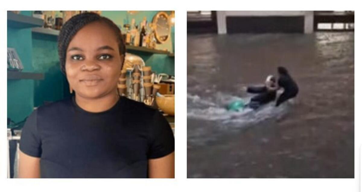 CATANIA, VIA ETNEA TRASFORMATA IN UN FIUME: IL CORAGGIO DI ANGELA SALVA UN UOMO TRAVOLTO DALL'ACQUA - 