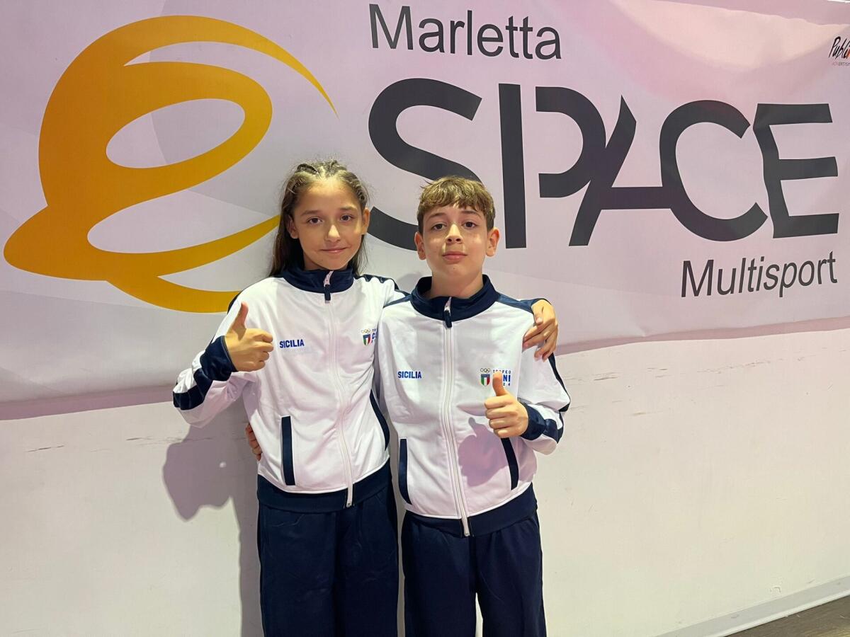 FINALE NAZIONALE TROFEO CONI 2024: CLOE MARLETTA E DANIELE ASERO RAPPRESENTERANNO LA SICILIA - 