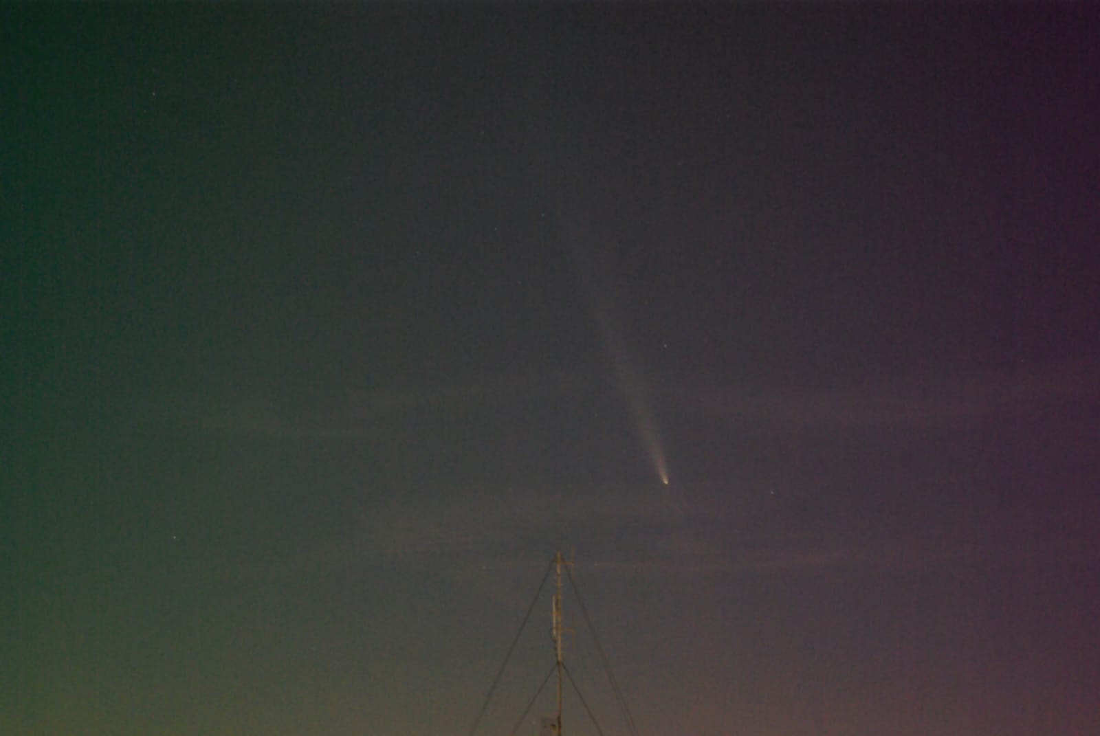 LA COMETA TSUCHINSHAN-ATLAS SOLCA I CIELI DI PATERNÒ