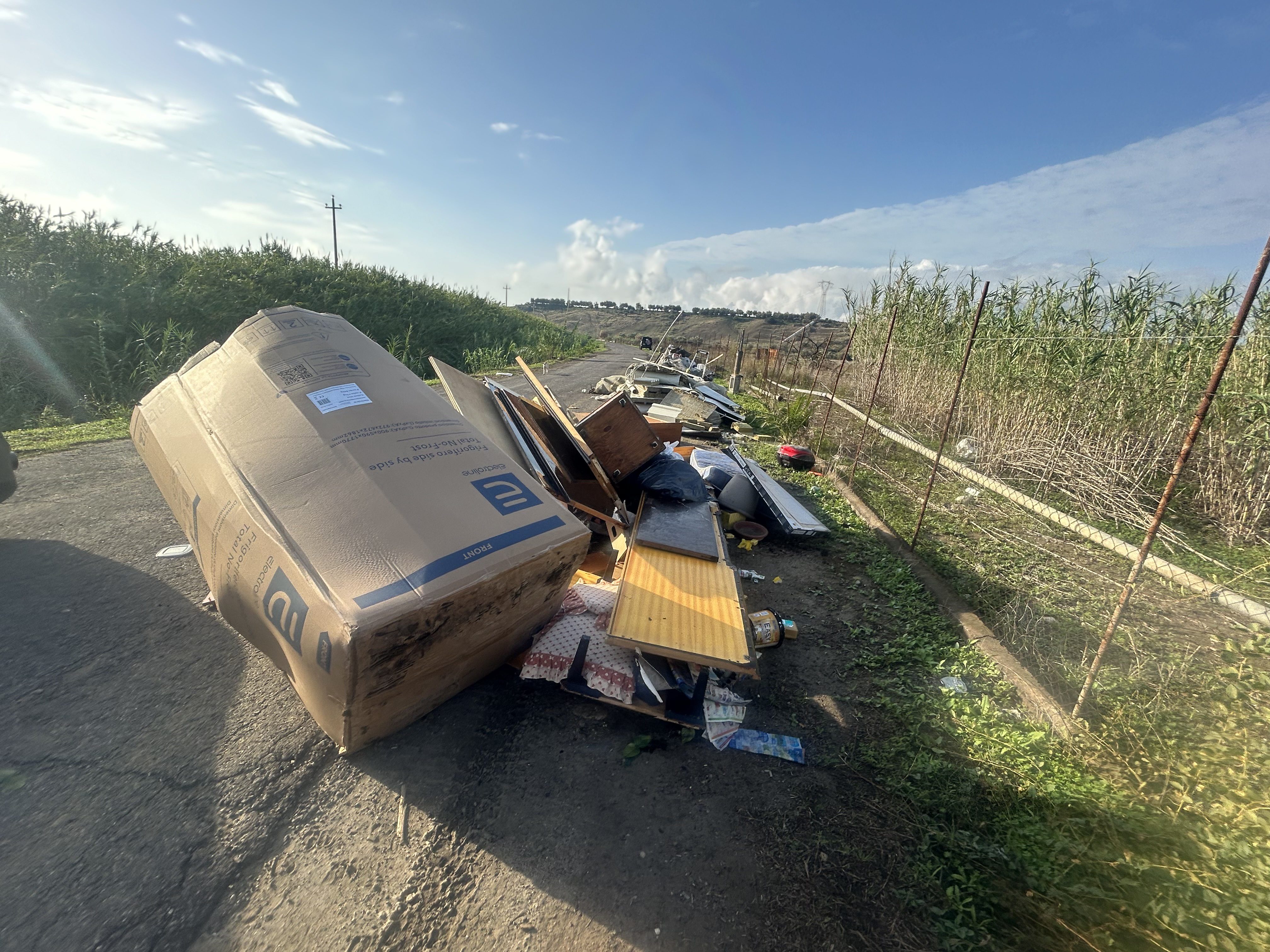 SEGNALAZIONE DA PONTE BARCA: "DIFFICOLTÀ DI ACCESSO E DEGRADO AMBIENTALE NELLA ZONA AGRICOLA"