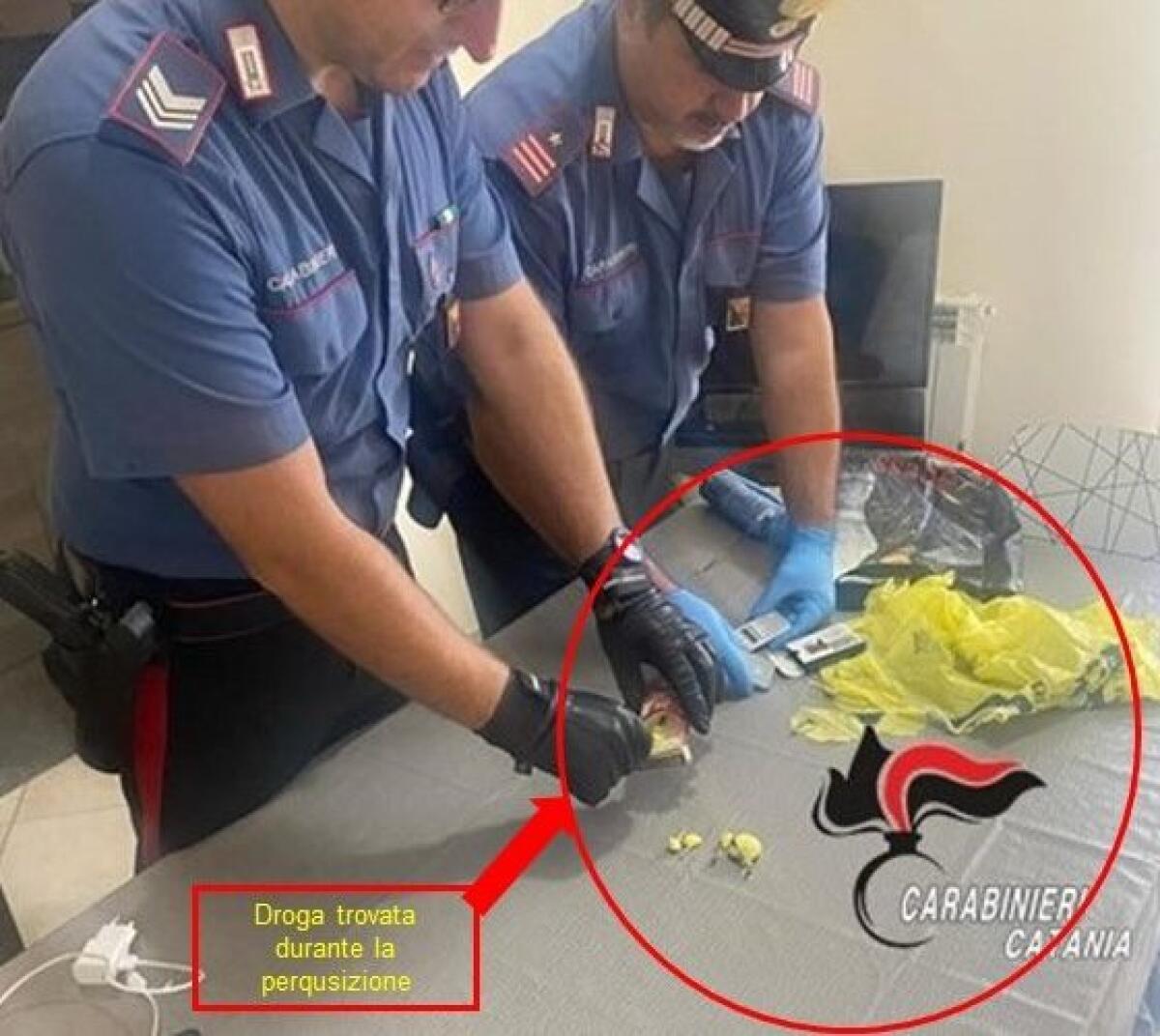 ZAFFERANA ETNEA. 42enne smascherato dai cani antidroga: arrestato in flagranza - 