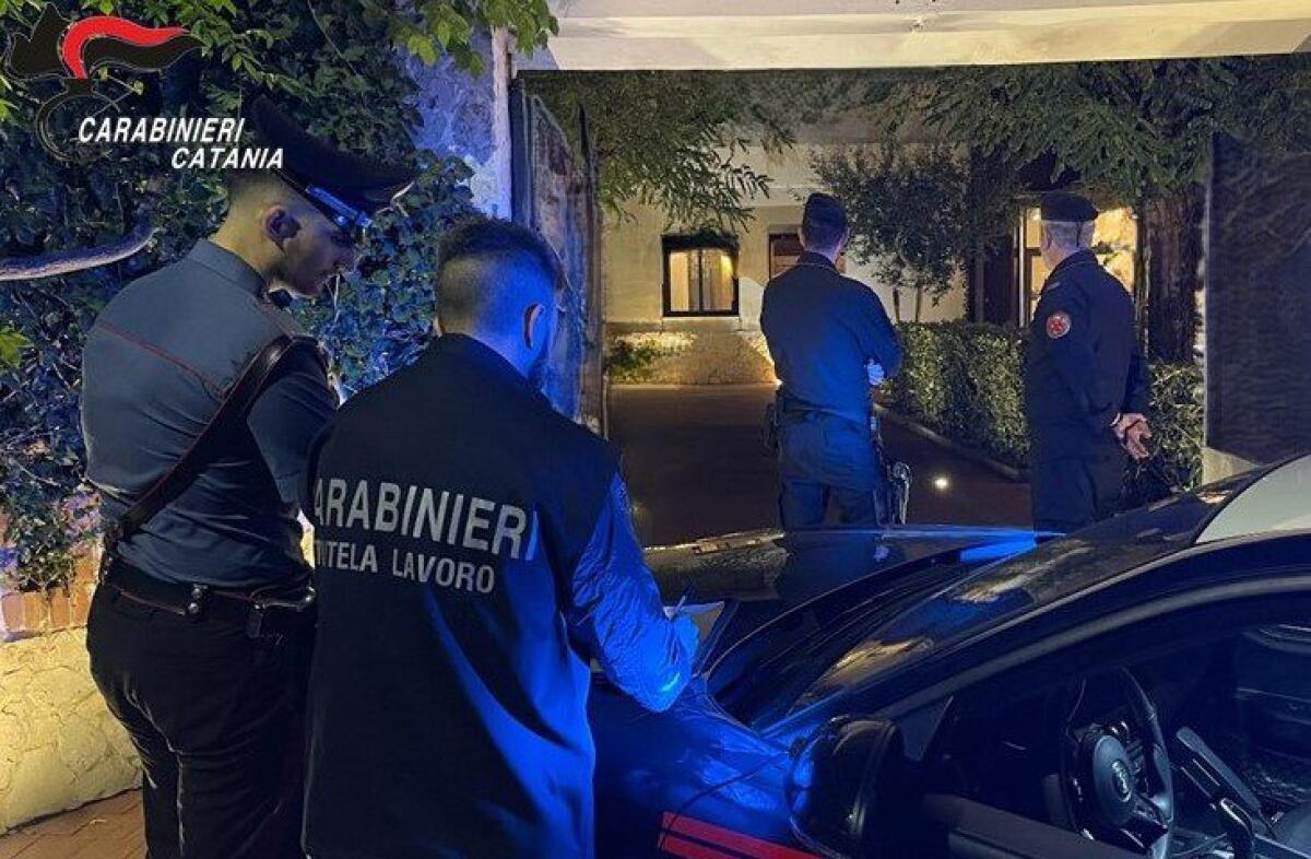MASCALUCIA. SOSPESA PIZZERIA CHE UTILIZZAVA 3 LAVORATORI IN NERO: SANZIONI PER 23.500 EURO. - 